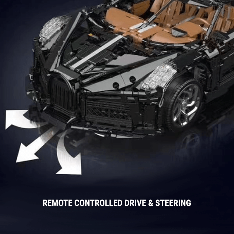 Bugatti La Voiture Noire s set, compatible with Lego