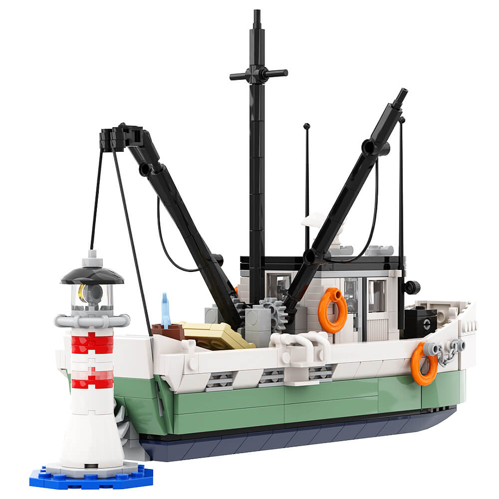 Shrimp Boat-Jenny MOC 503pcs - Building blocks set - Turbo Moc