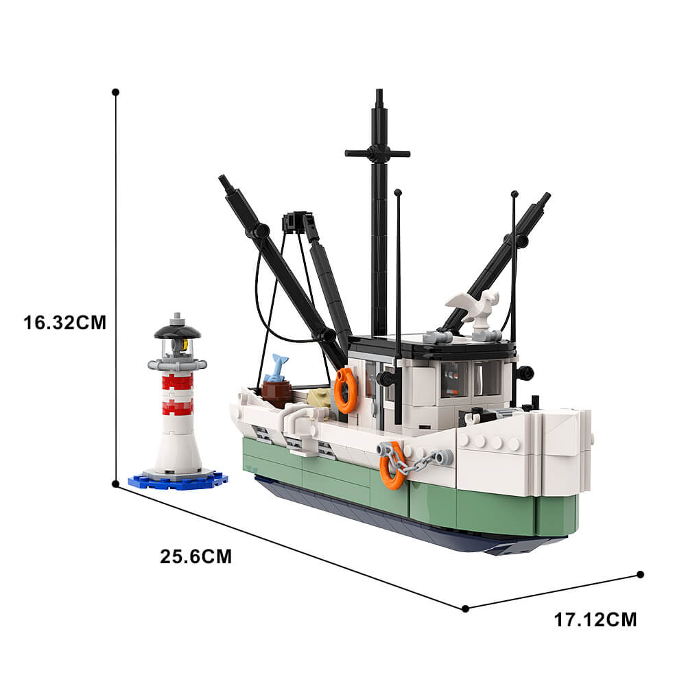 Shrimp Boat-Jenny MOC 503pcs