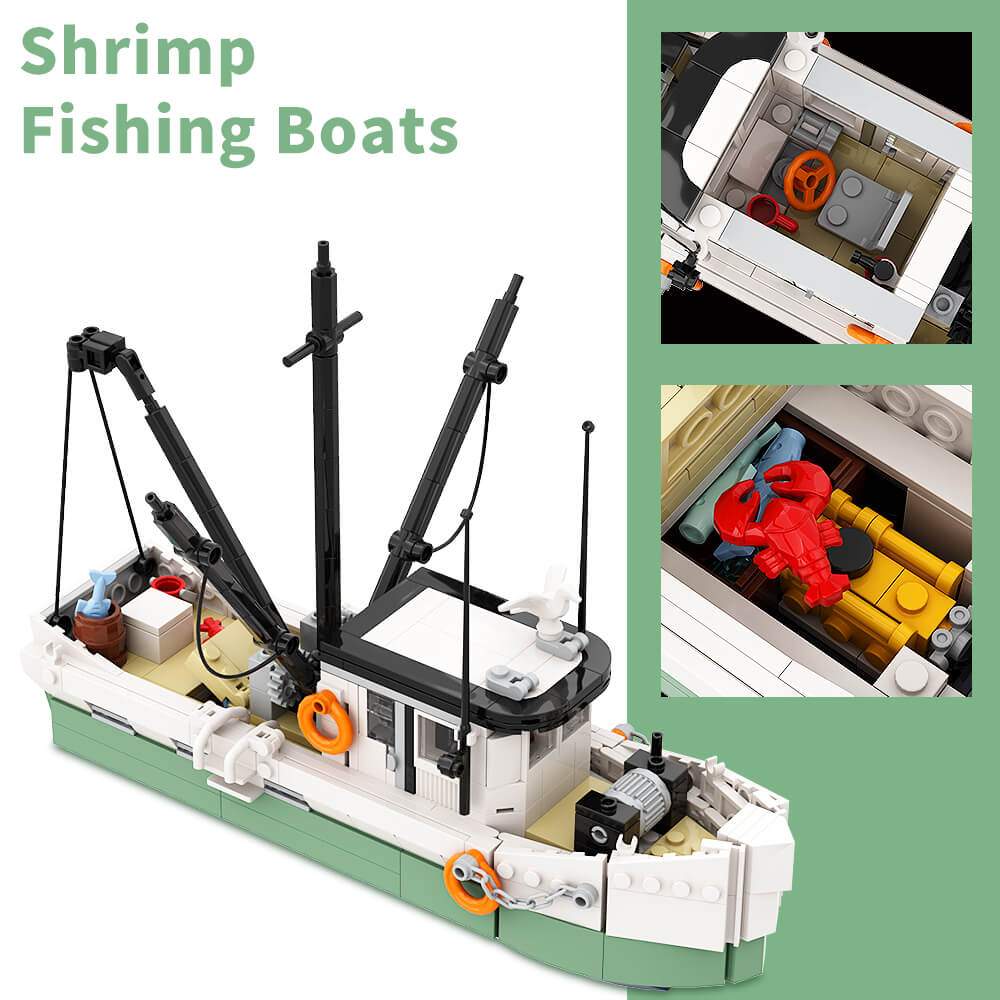 Shrimp Boat-Jenny MOC 503pcs