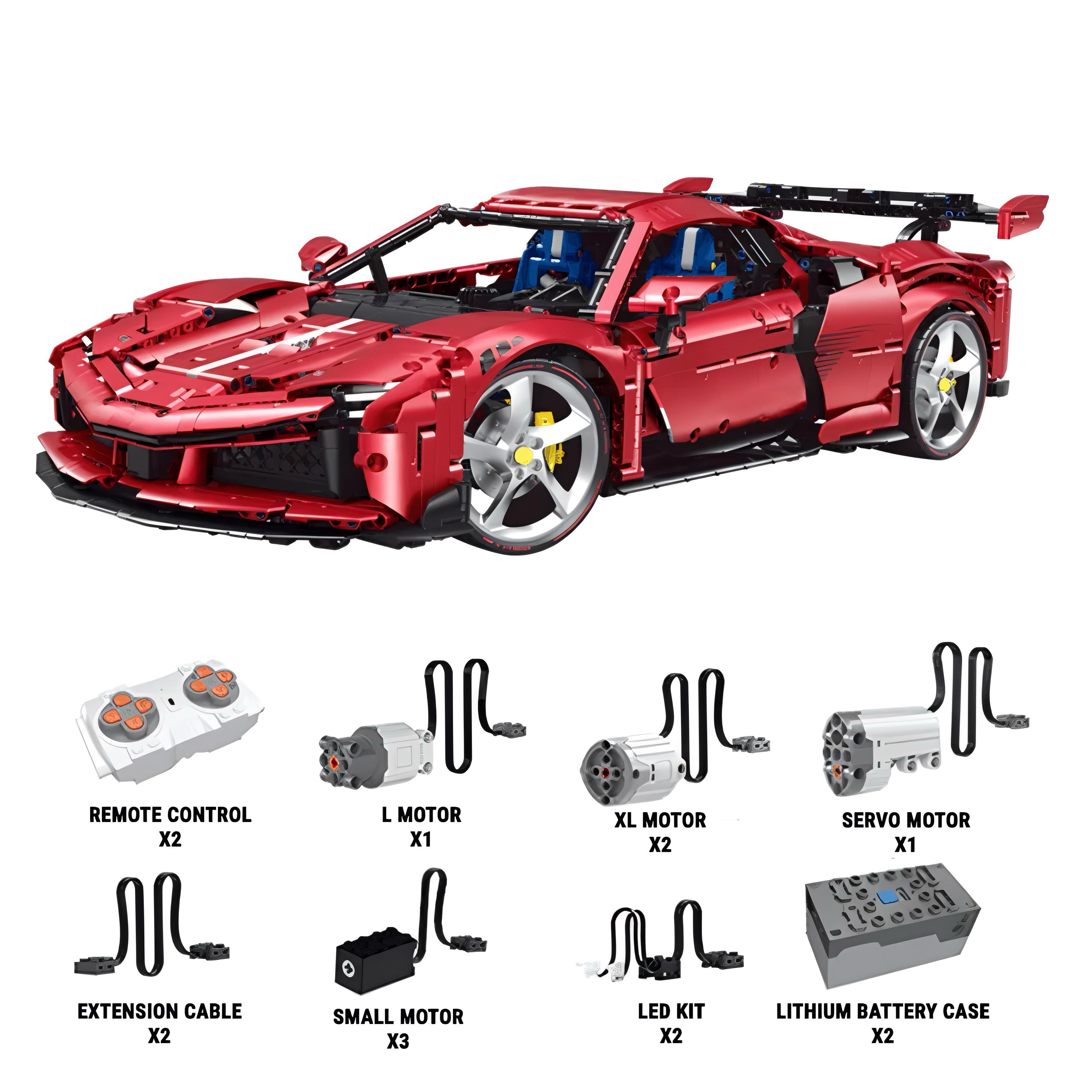 Ferrari SF90 XX Spider 3981pcs