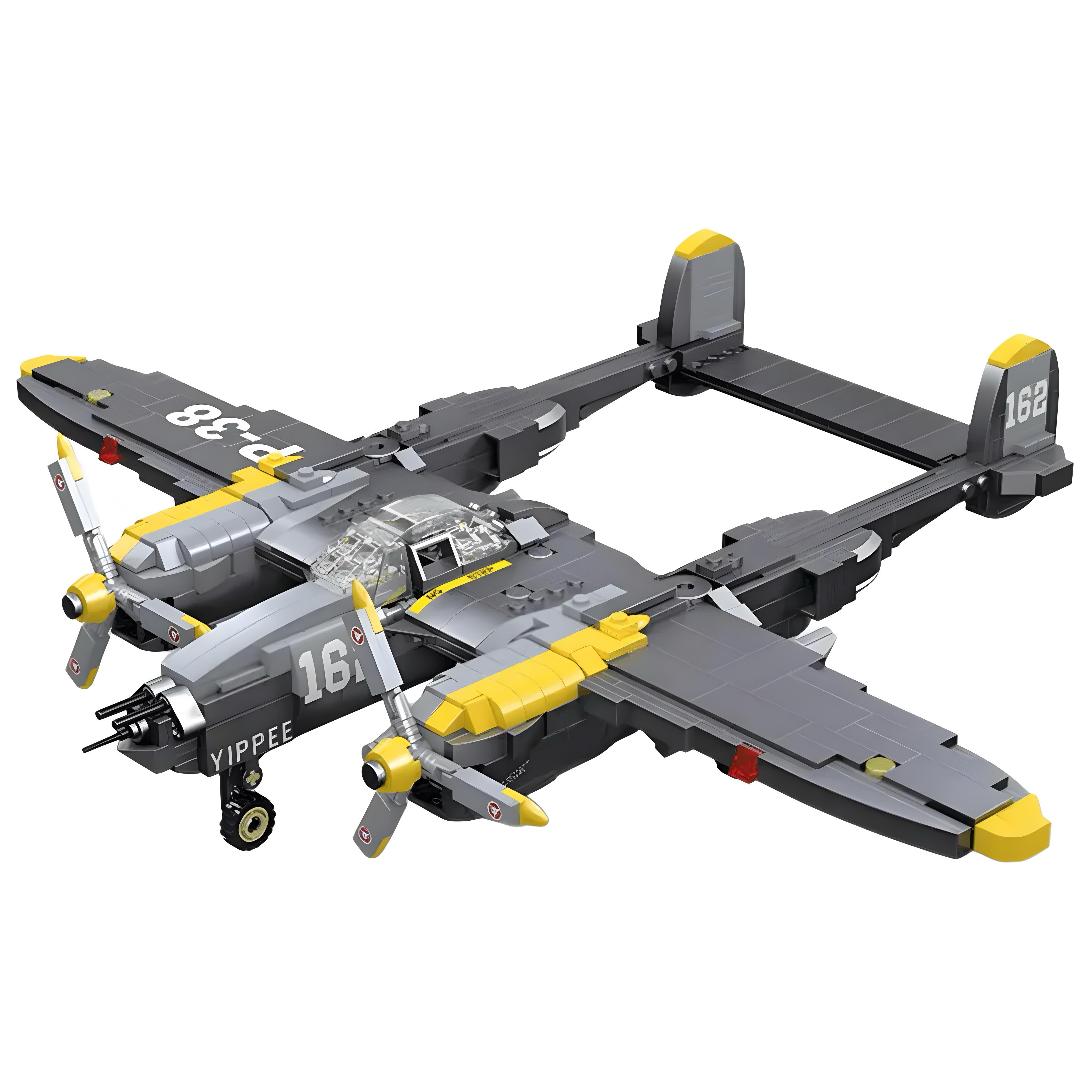 Image of P-38 Fighter 942Pcs - p-38-fighter-937pcs