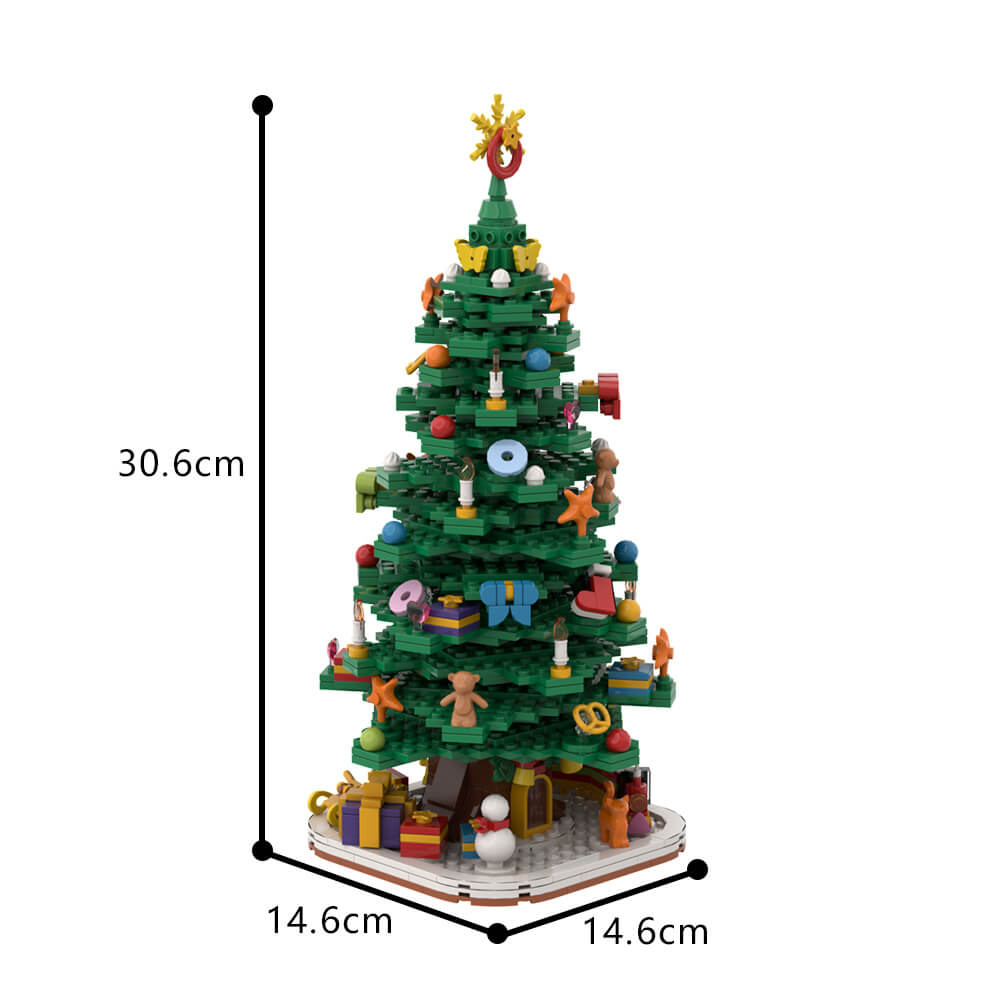 Christmas Tree MOC 717pcs