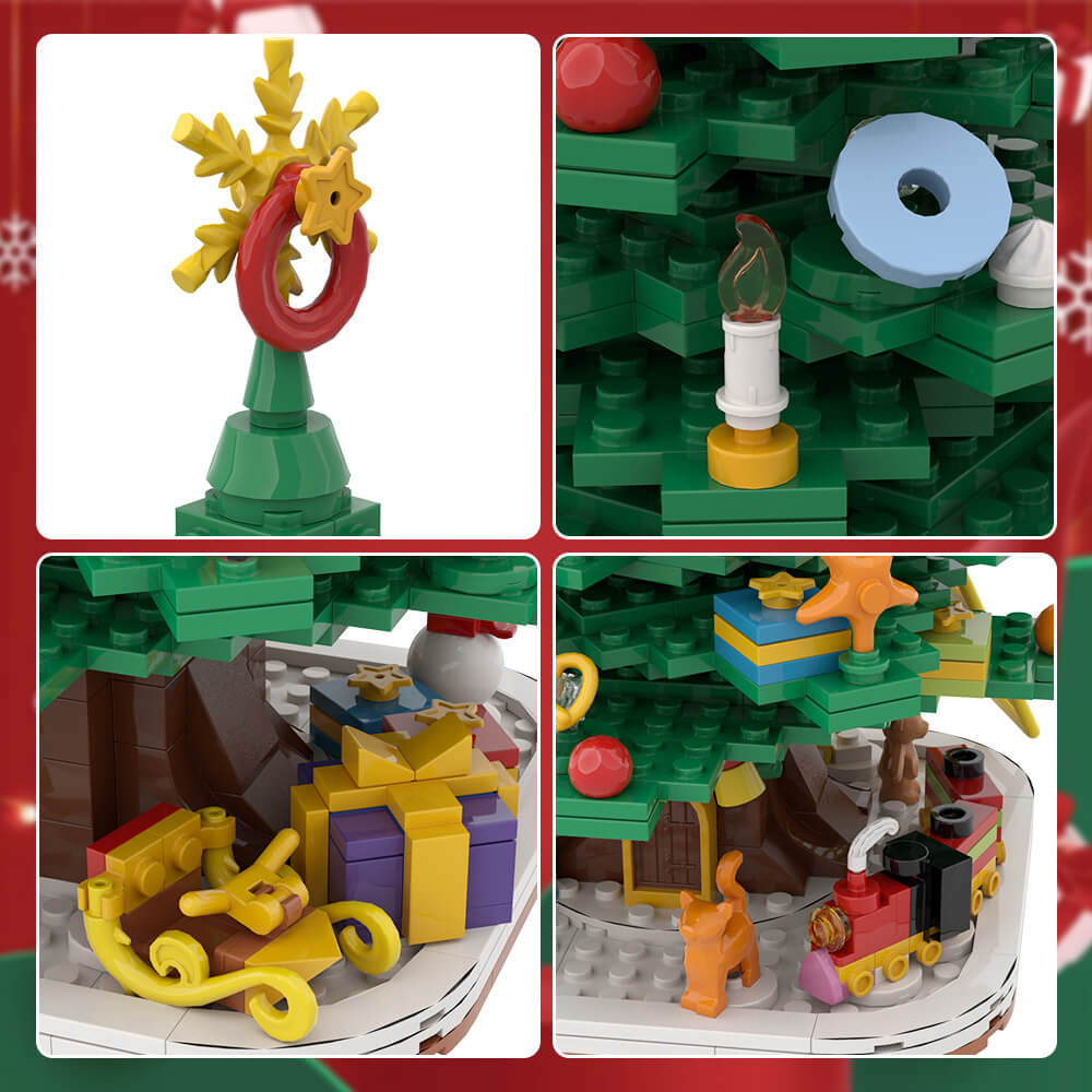 Christmas Tree MOC 717pcs