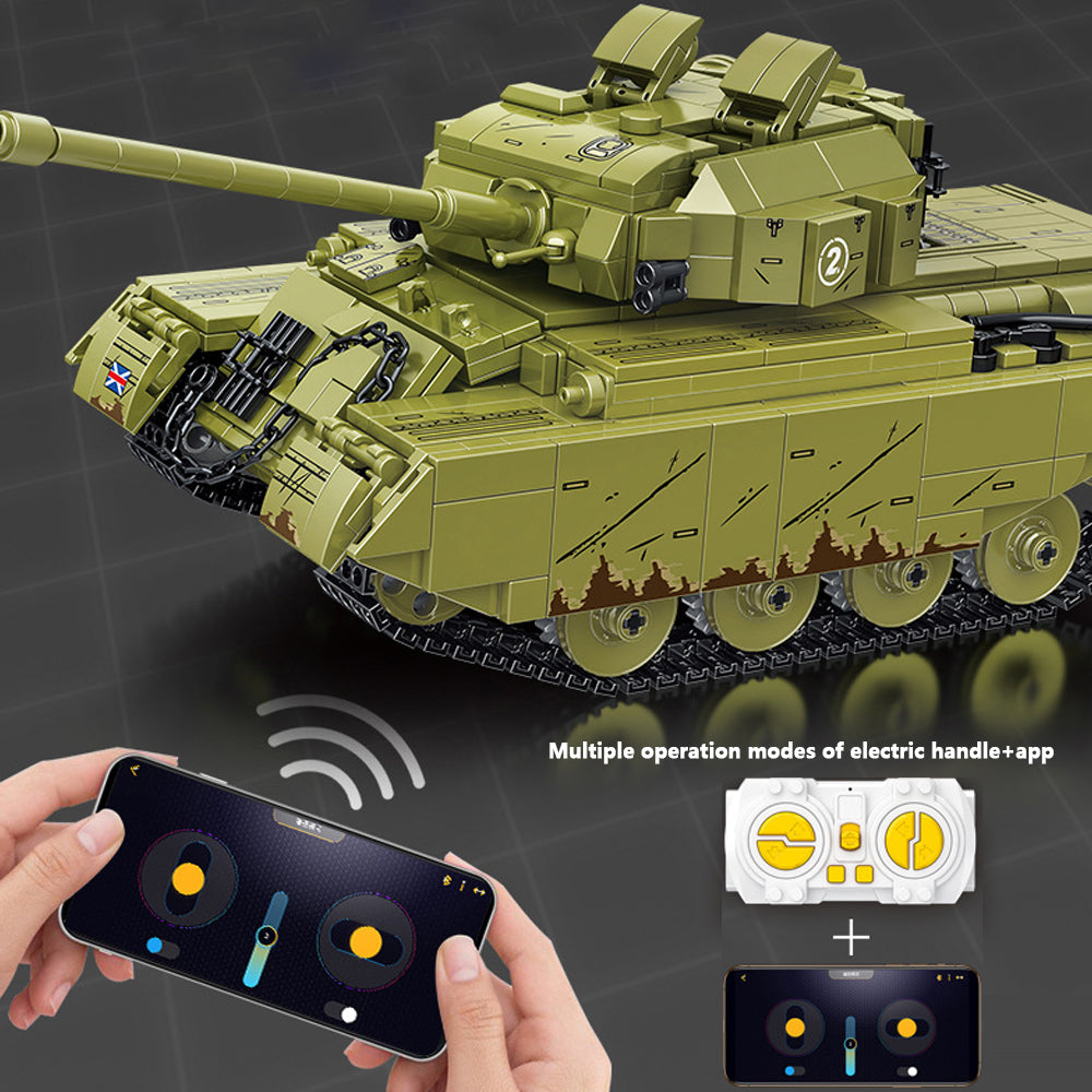 Centurion Main Battle Tank  with Power Functions - Building Blocks set compatible Lego - Turbo Moc