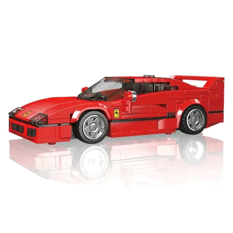 Mini Ferrari F40 - Building Blocks set compatible Lego - Turbo Moc