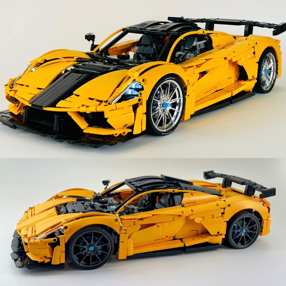 Hennessey Venom F5 Revolution - Building Blocks Set | Turbo Moc