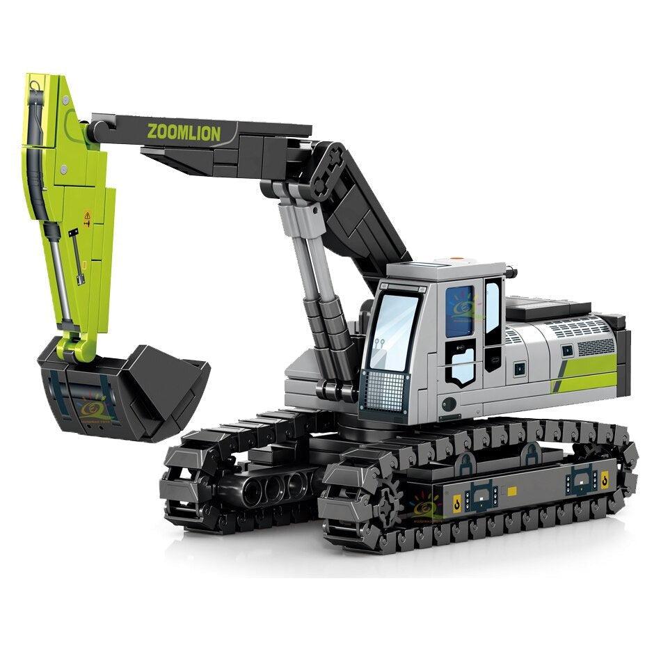 705103 Zoomlion Excavator Model s set, compatible with Lego