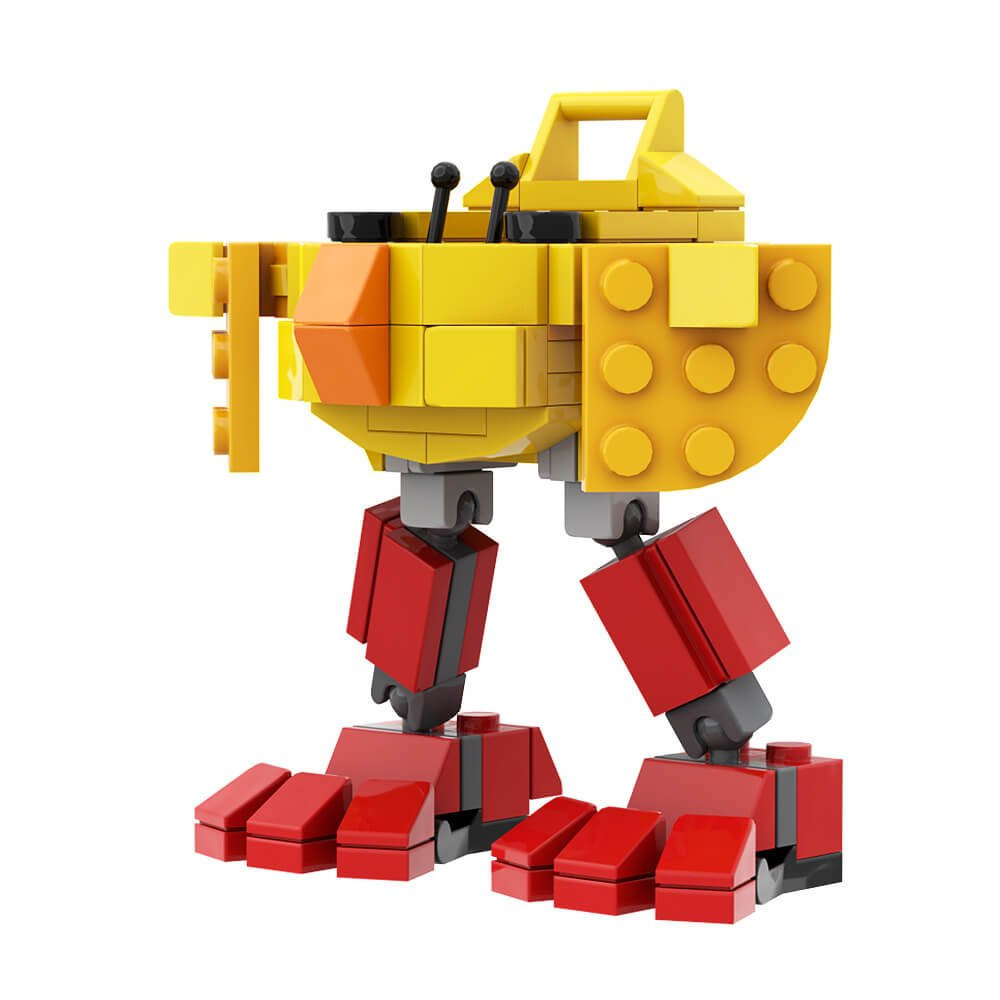 Easter Chick Mech MOC 98pcs - Building blocks set - Turbo Moc