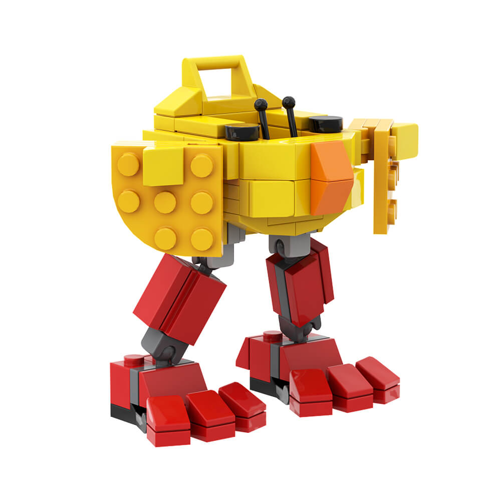 Easter Chick Mech MOC 98pcs