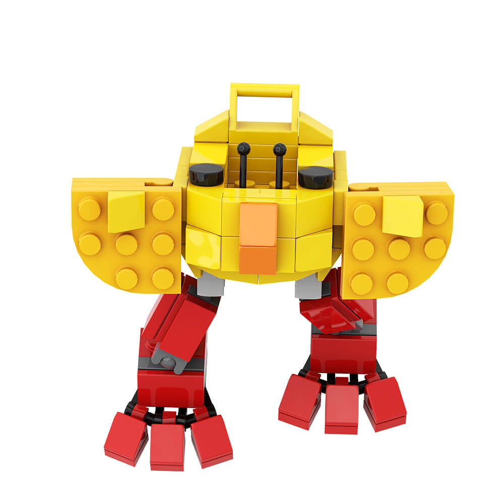 Easter Chick Mech MOC 98pcs