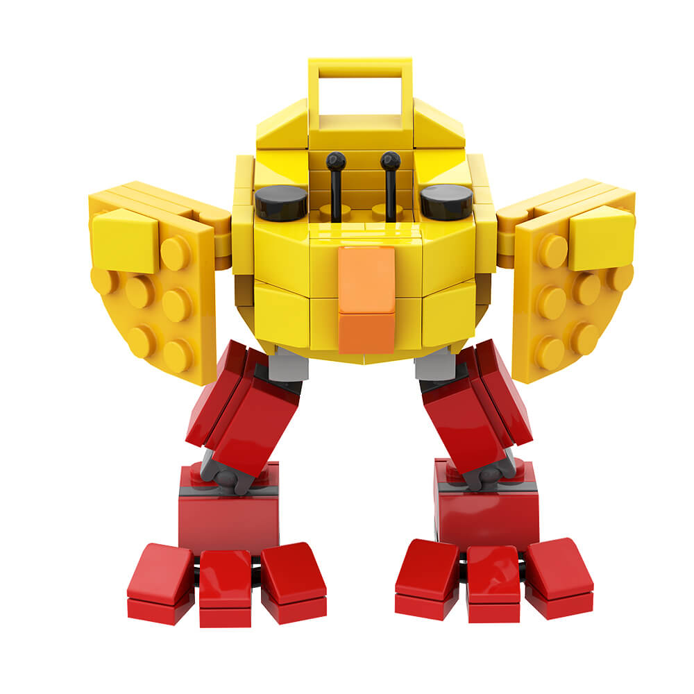 Easter Chick Mech MOC 98pcs