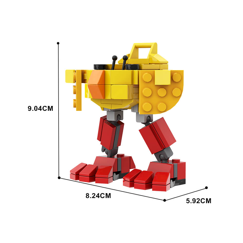 Easter Chick Mech MOC 98pcs