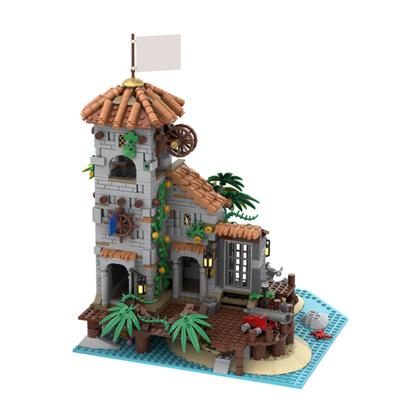 Pirate's treasure island - Premium Building Blocks | Turbo Moc