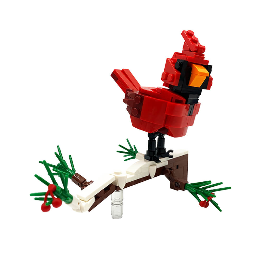 Winter Cardinal MOC 145pcs - Building blocks set - Turbo Moc