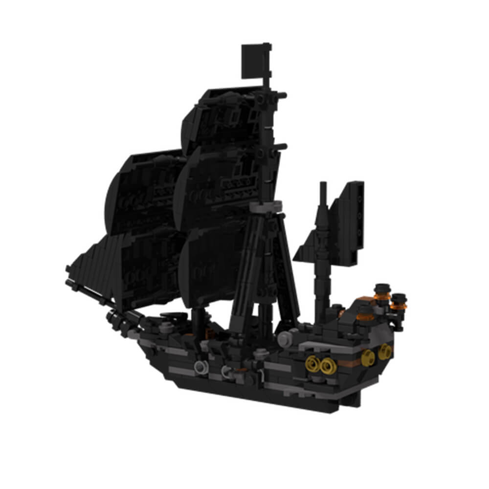 Mini The Black Pearl 4184 Jack's Boat MOC 506pcs