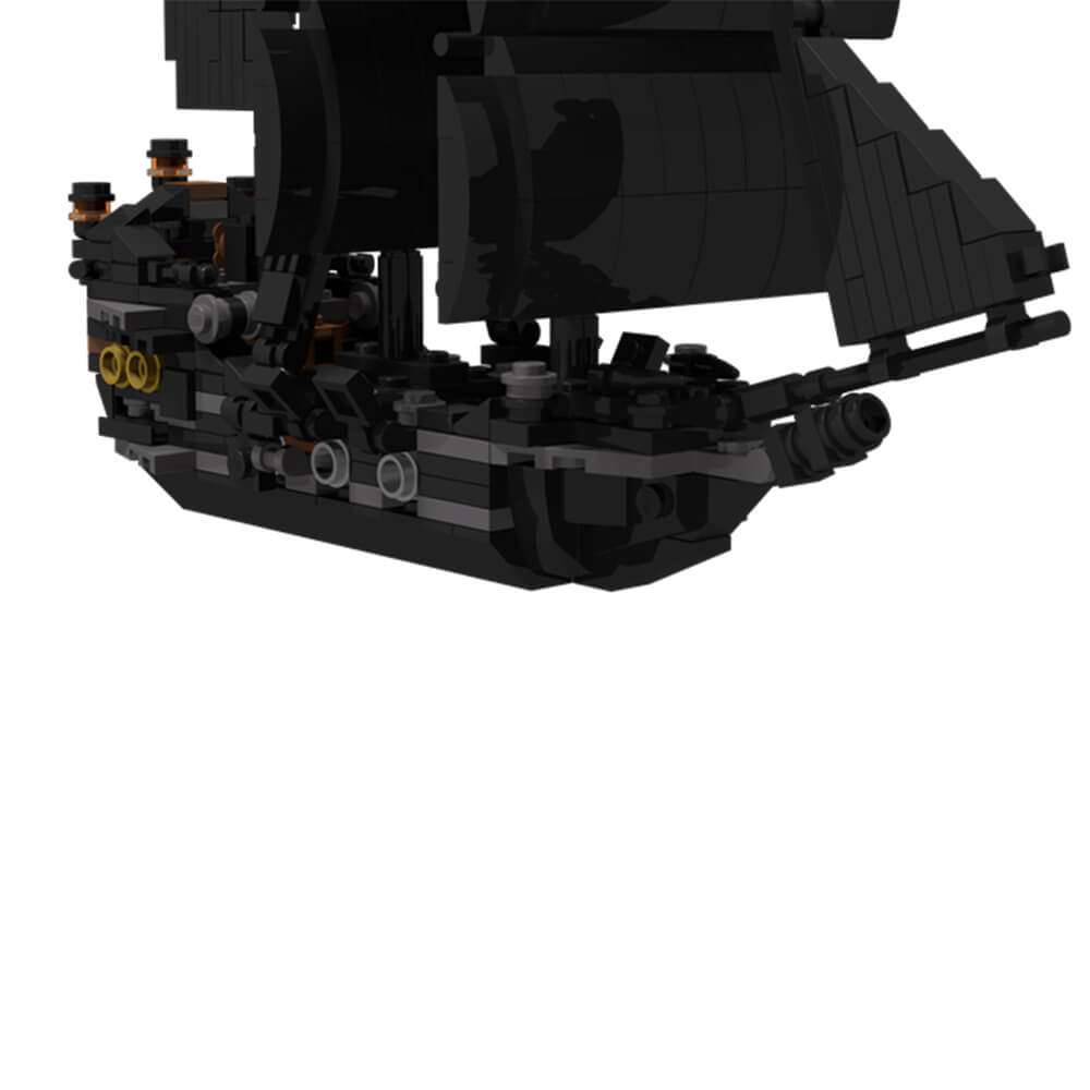 Mini The Black Pearl 4184 Jack's Boat MOC 506pcs