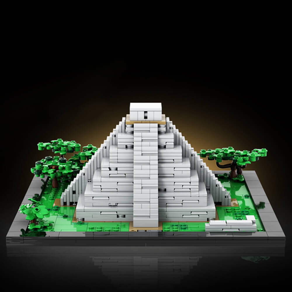 Mayan Pyramid MOC 1358pcs