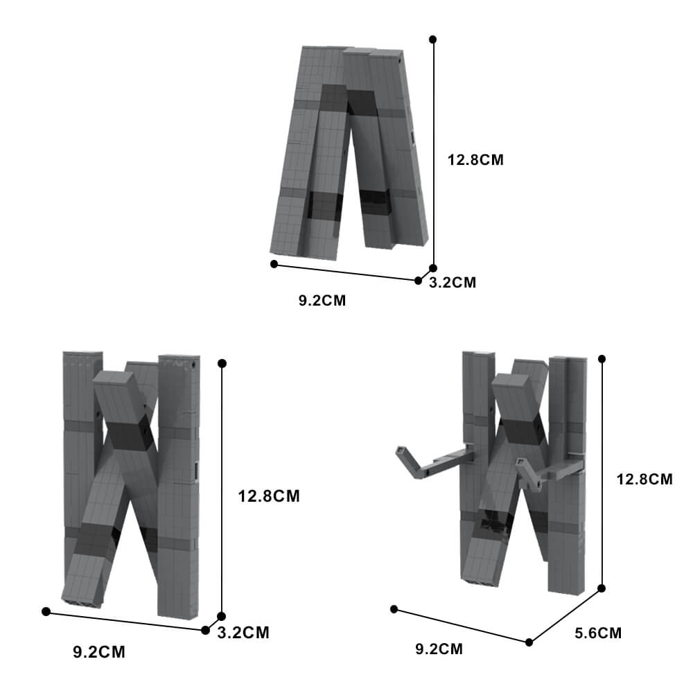 Interstellar TARS CASE MOC 315pcs