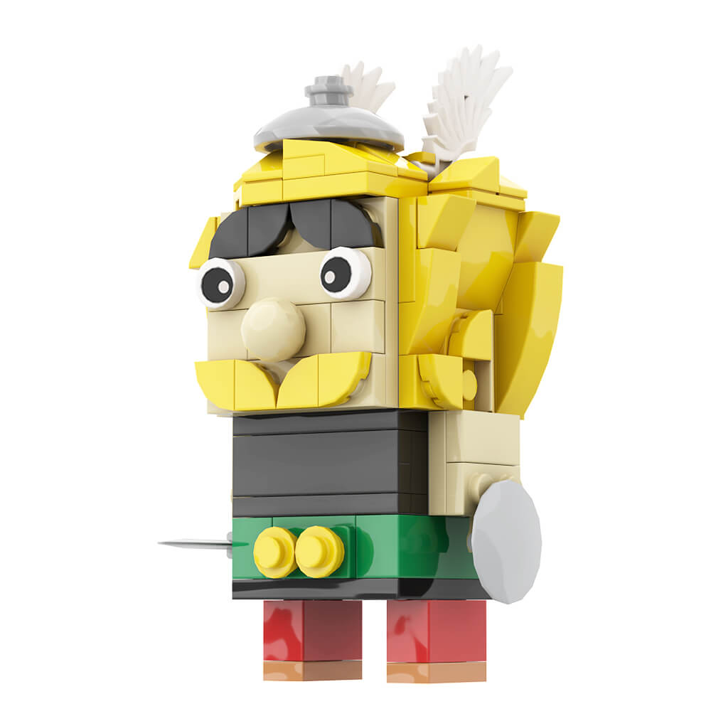 Asterix And Obelix Brickheadz MOC 296pcs