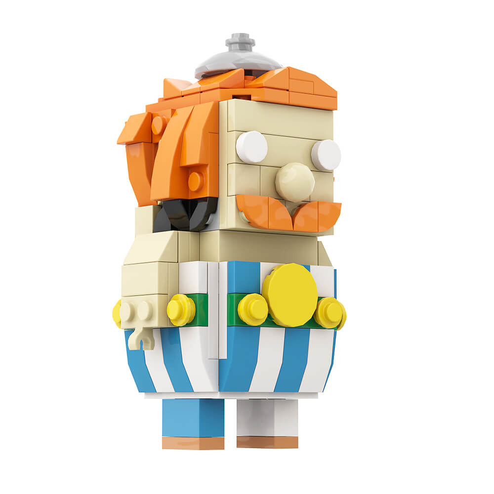 Asterix And Obelix Brickheadz MOC 296pcs