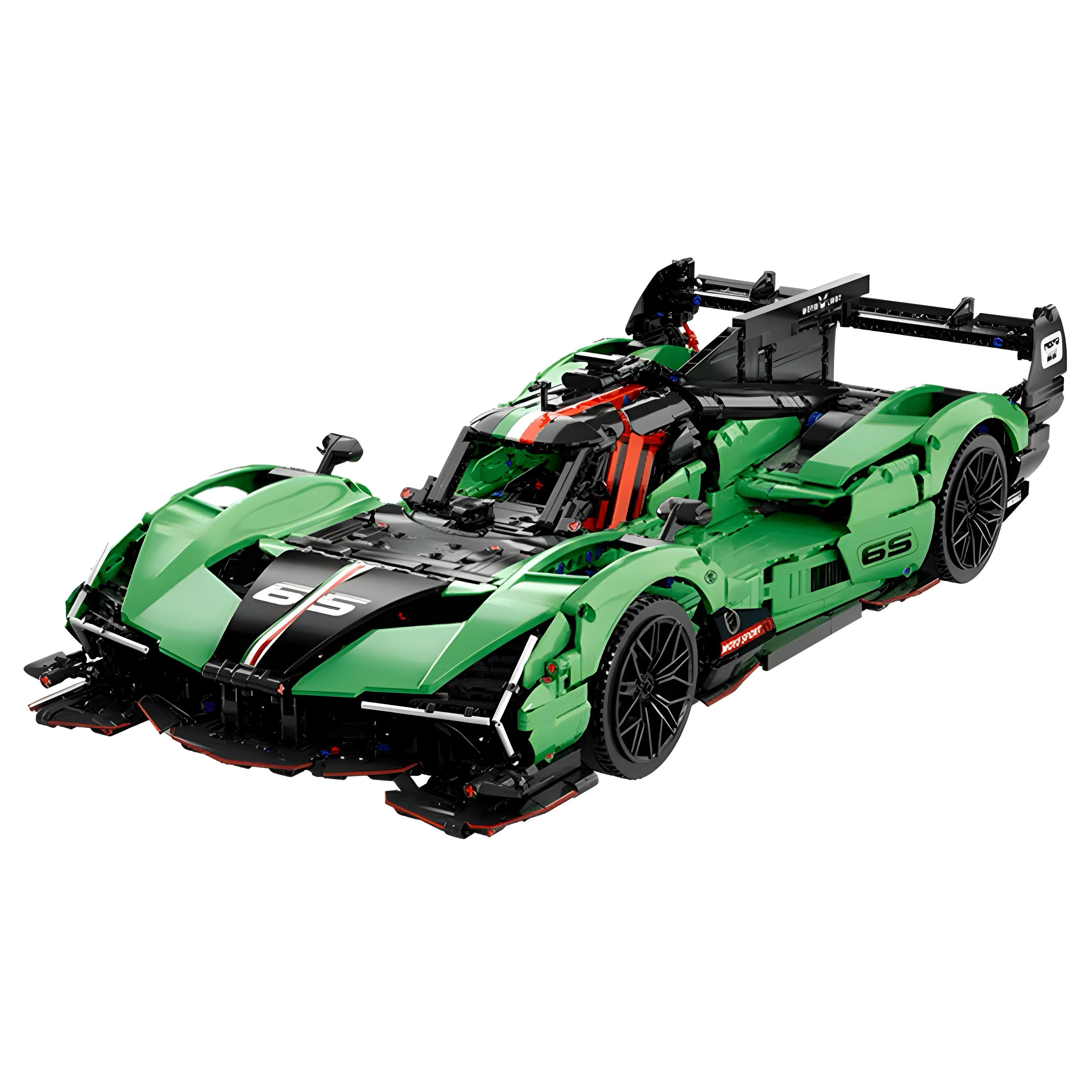 Lamborghini SC63 Endurance - Building Blocks Set | Turbo Moc