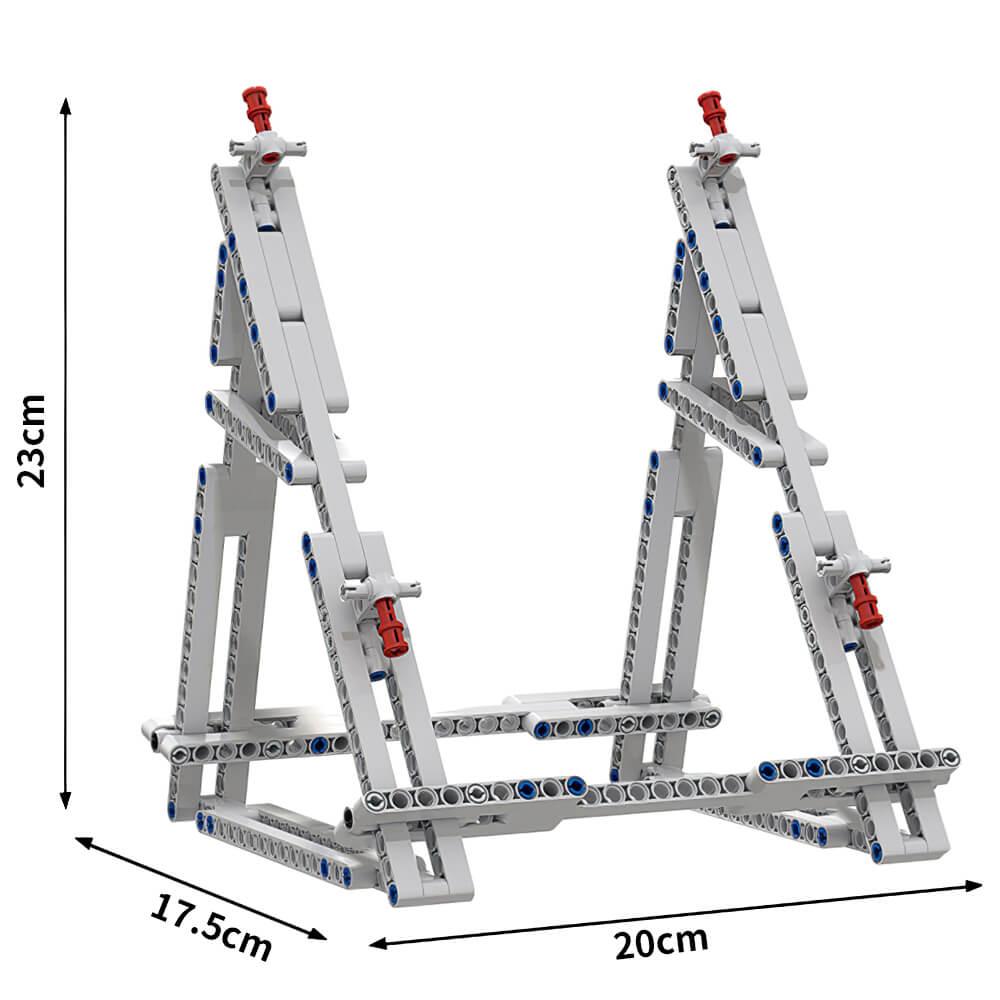 Vertical Stand for Millennium Falcon MOC 126pcs