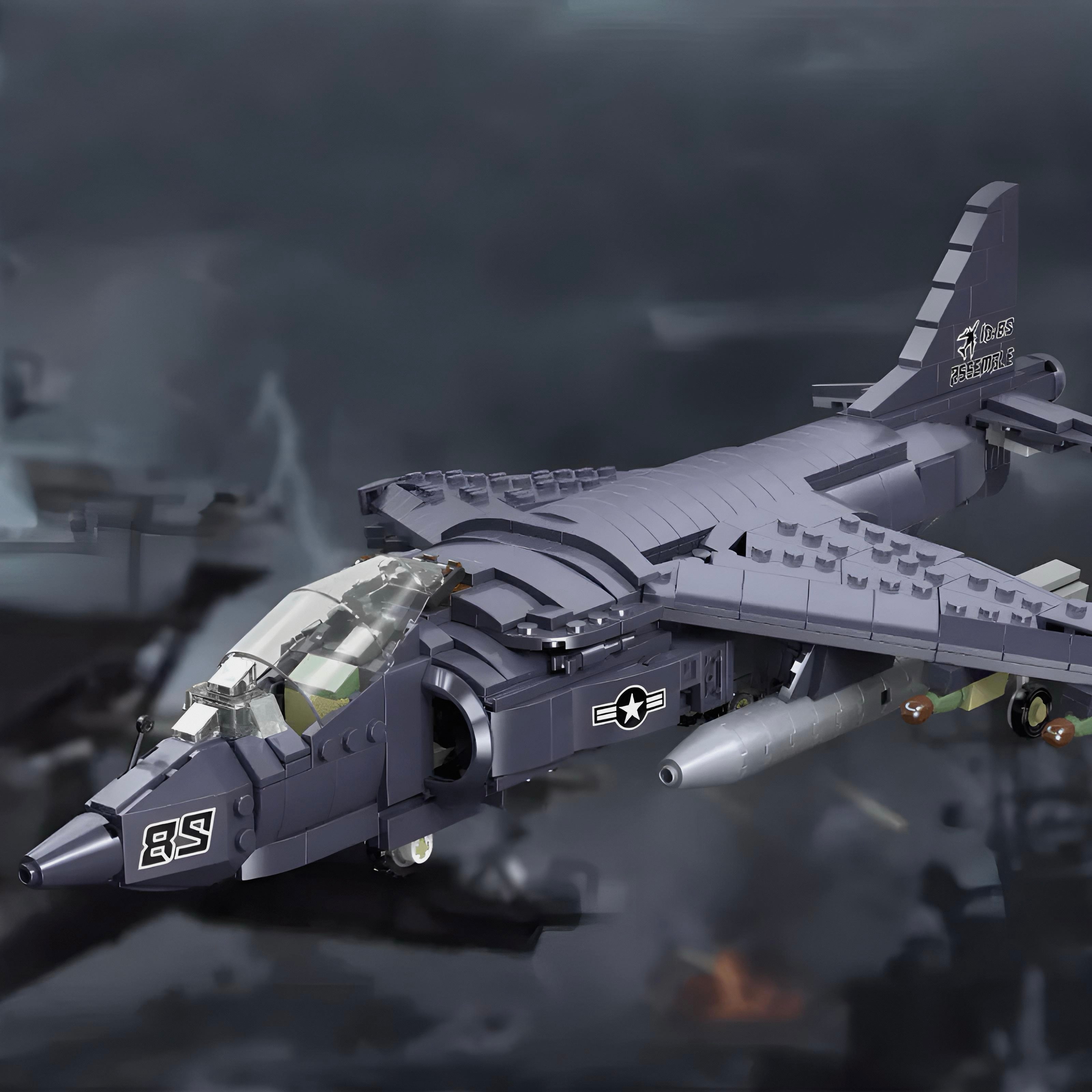 Image of product av-8-sea-harrier-aircraft-805pcs