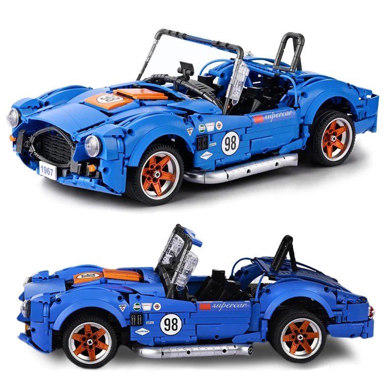 AC Cobra 427 1816pcs-Building Blocks set -Turbo Moc