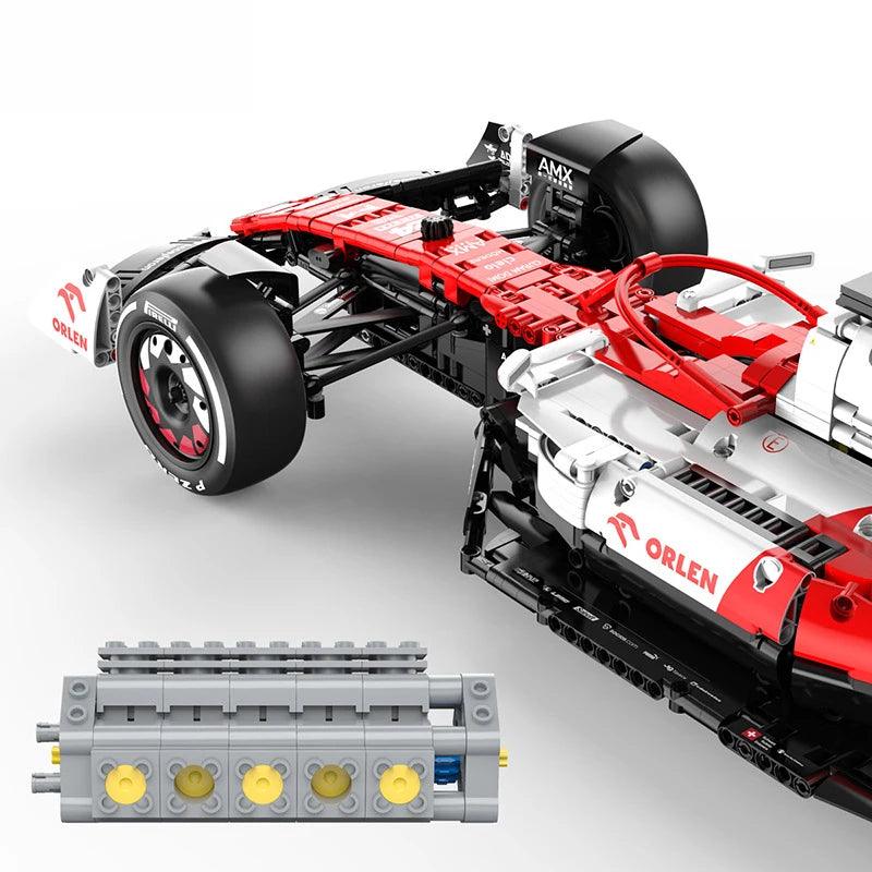 Alfa Romeo F1 C42 2306pcs-Building Blocks set -Turbo Moc