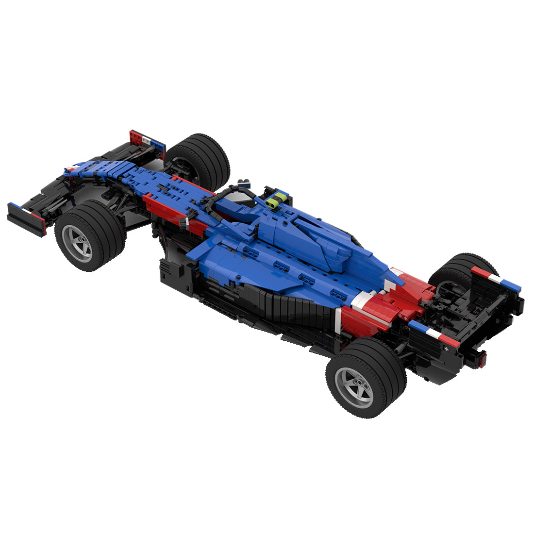 Alpine F1 A521 2021 2255pcs-Building Blocks set -Turbo Moc