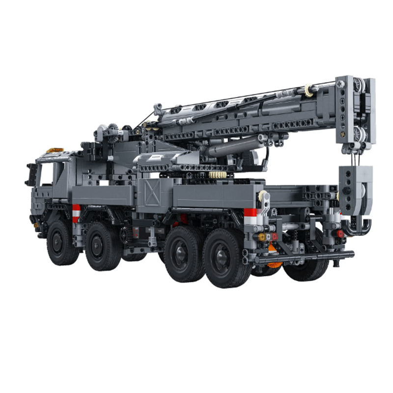 Armoured Military Crane Truck 2685pcs-Building Blocks set -Turbo Moc