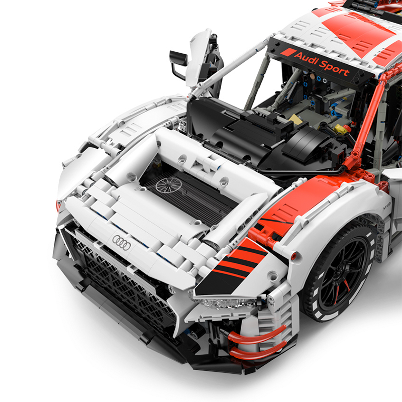 Audi R8 LMS GT3 3300pcs-Building Blocks set -Turbo Moc