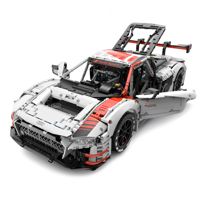 Audi R8 LMS GT3 3300pcs-Building Blocks set -Turbo Moc