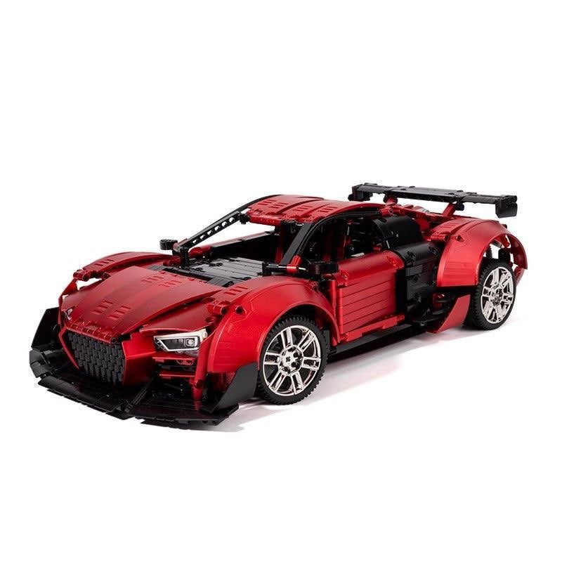 Audi R8 Street Tuned 2640pcs-Building Blocks set -Turbo Moc