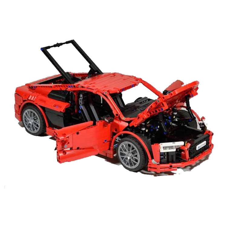 Audi R8 V10 | 1879pcs-Building Blocks set -Turbo Moc