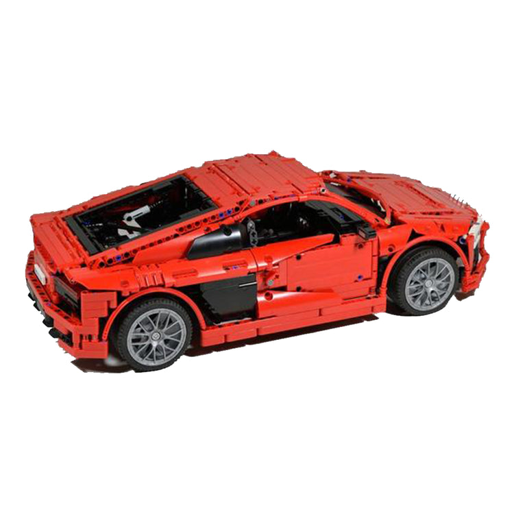 Audi R8 V10 | 1879pcs-Building Blocks set -Turbo Moc