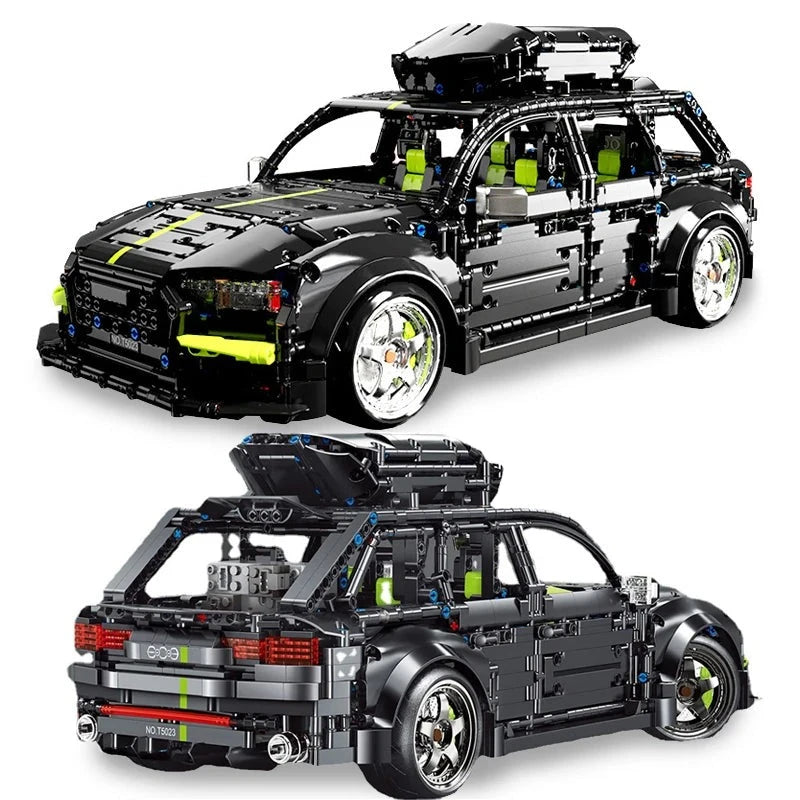 Audi RS6 2896pcs-Building Blocks set -Turbo Moc