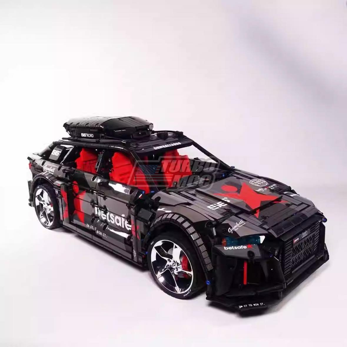 Audi RS6 Jon Olsson DTM | 4549pcs-Building Blocks set -Turbo Moc