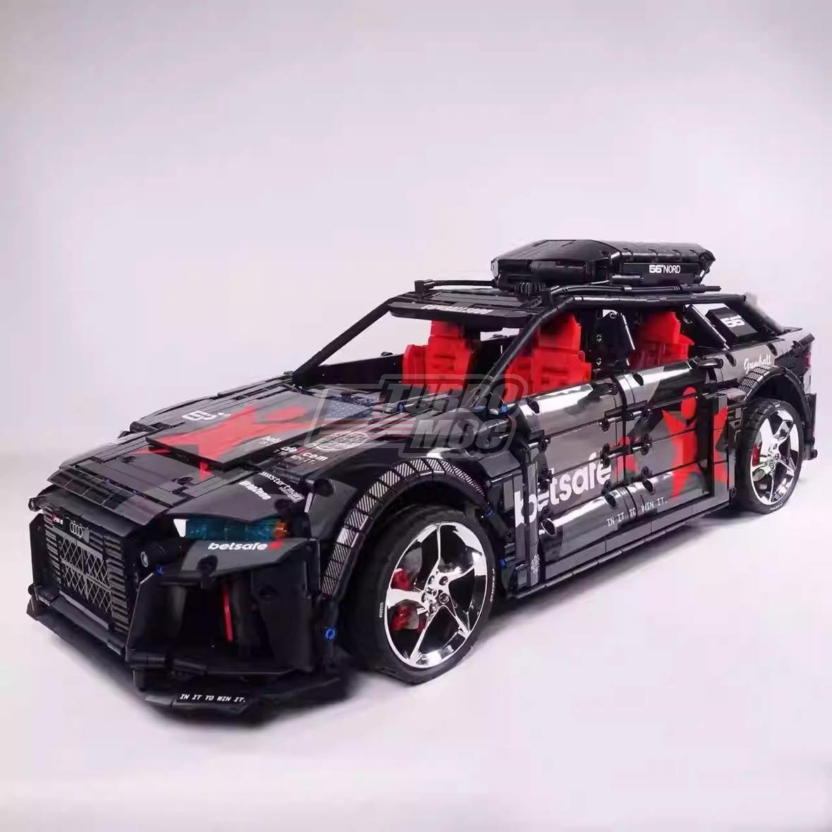 Audi RS6 Jon Olsson DTM | 4549pcs-Building Blocks set -Turbo Moc