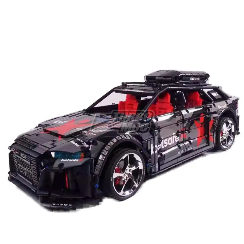 Audi RS6 Jon Olsson DTM | 4549pcs-Building Blocks set -Turbo Moc