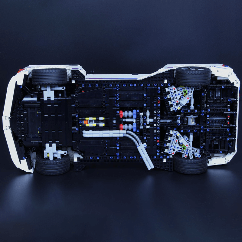 BMW 3.0 CSL IMSA 1975 4739pcs-Building Blocks set -Turbo Moc