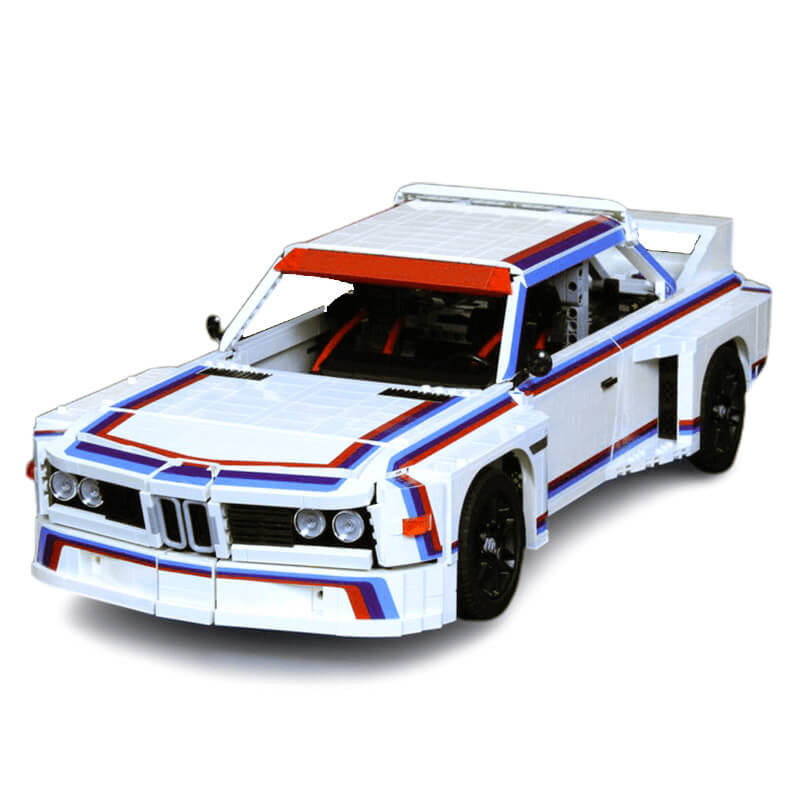 BMW 3.0 CSL IMSA 1975 4739pcs-Building Blocks set -Turbo Moc