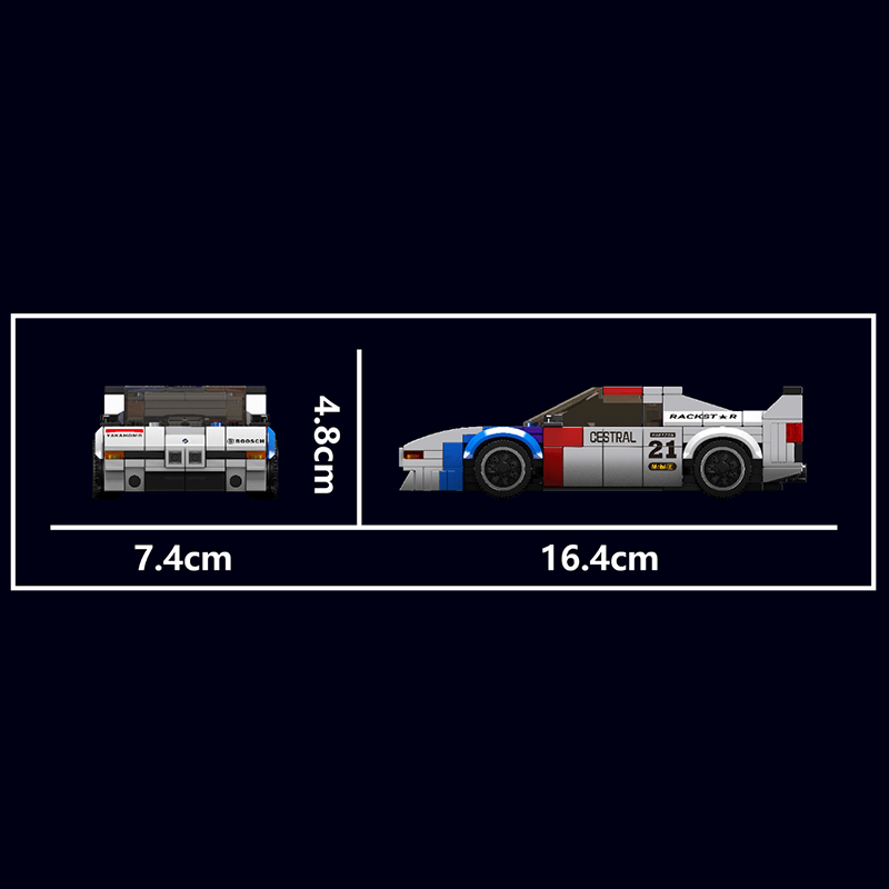 BMW M1 Procar 362pcs-Building Blocks set -Turbo Moc