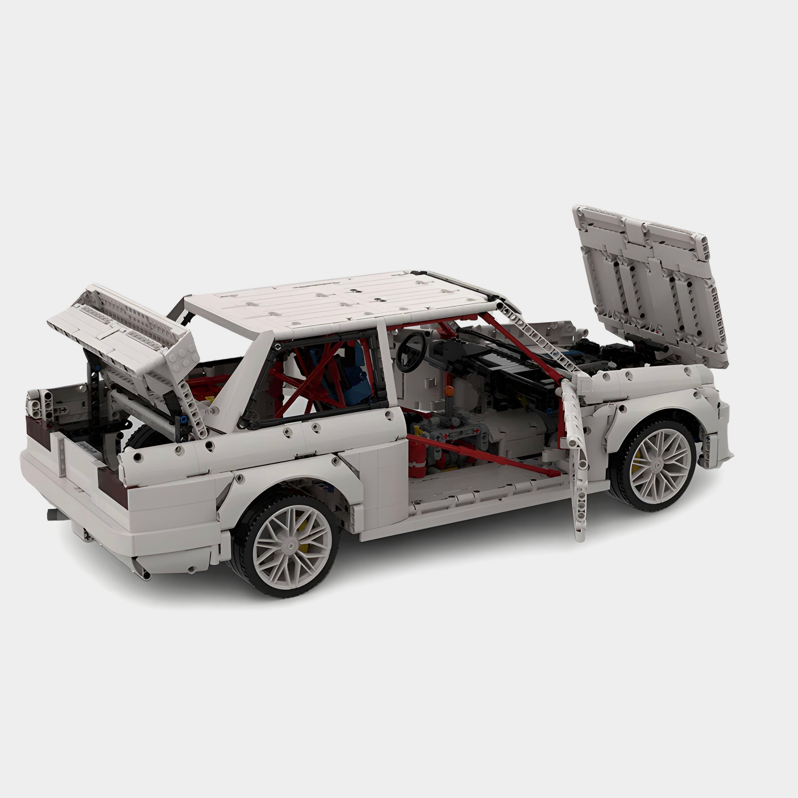 BMW M3 E30 | 2876pcs-Building Blocks set -Turbo Moc