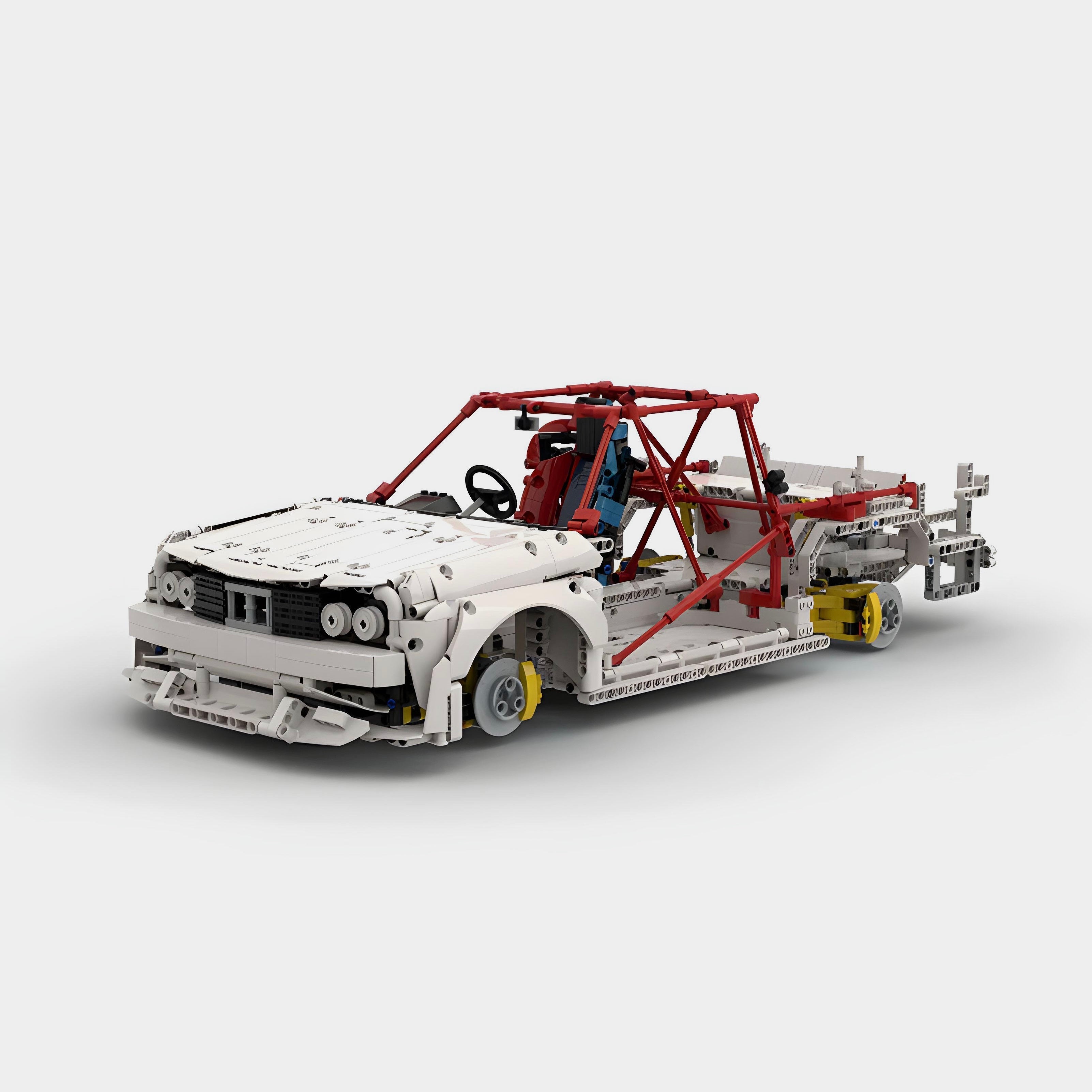 BMW M3 E30 | 2876pcs-Building Blocks set -Turbo Moc