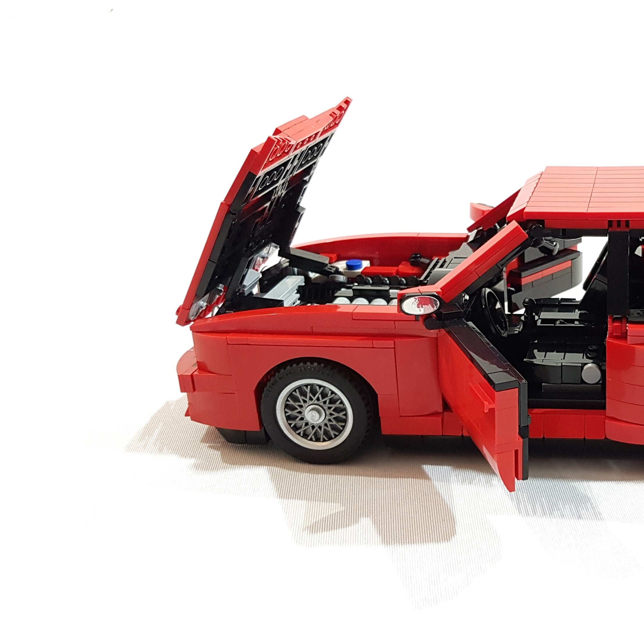 BMW M3 E30 Sport Evolution | 1461pcs-Building Blocks set -Turbo Moc