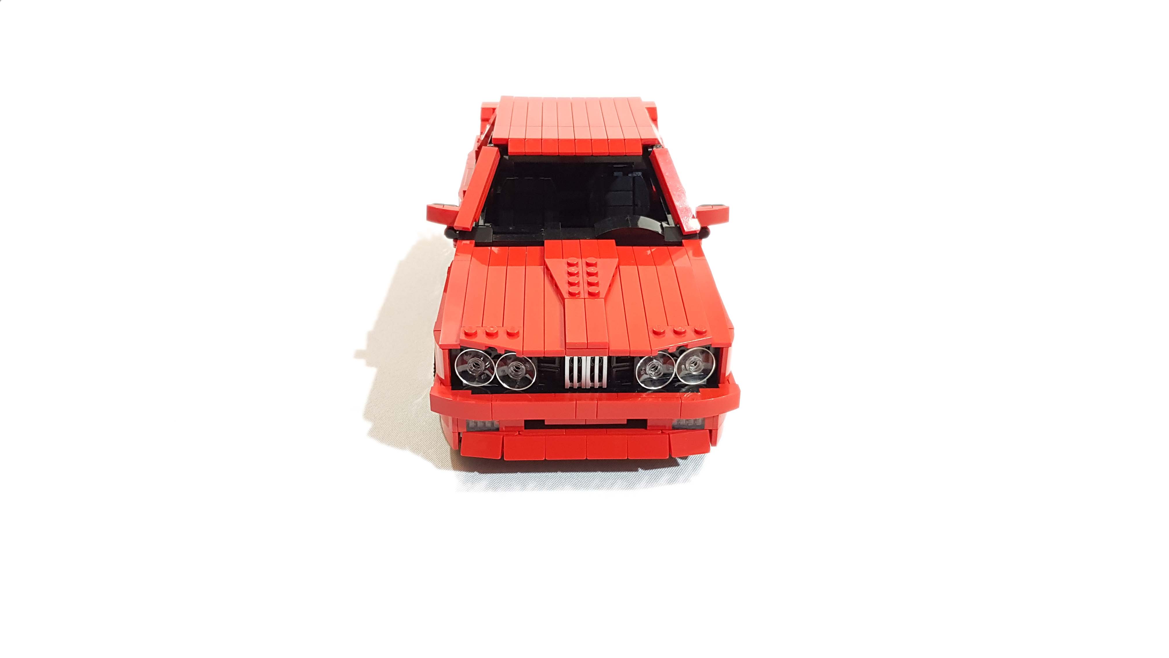 BMW M3 E30 Sport Evolution | 1461pcs-Building Blocks set -Turbo Moc