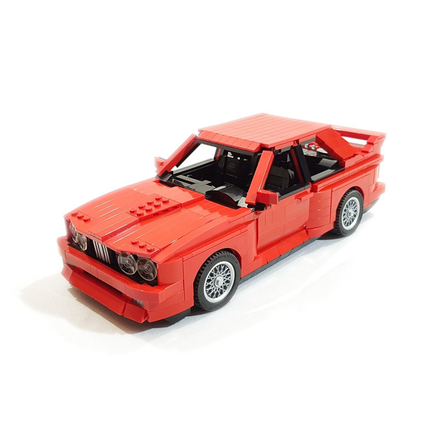 BMW M3 E30 Sport Evolution | 1461pcs-Building Blocks set -Turbo Moc