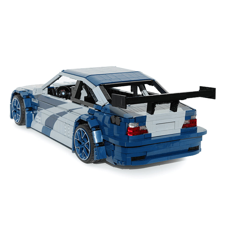 BMW M3 E46 GTR | 5049pcs-Building Blocks set -Turbo Moc